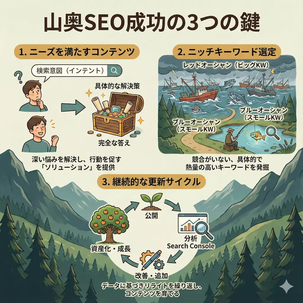 山奥SEO成功の重要ポイント